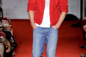 Michael Bastian James Dean inspired Spring 2012 Red Barracuda Jacket