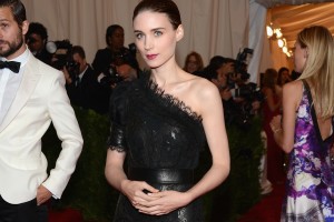 Rooney Mara wears Givenchy Haute Couture by Ricardo Tischi at the Costume Institute Gala at the Metropolitan Museum of Art