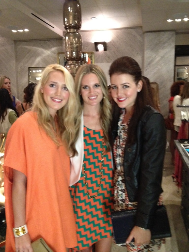 Courtney Carr (center) of Bravo's Most Eligible Dallas