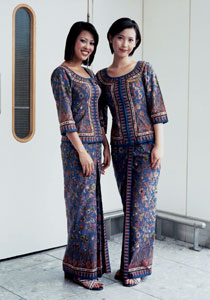 Balmain for Singapore Airlines