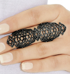 Repossi Maure 18K Black Gold-washed Ring