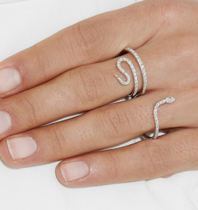 Ileana Makri Python Double Ring