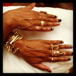 Rachel Roy's jewelry at an L.A. lunch