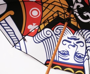 London Underground King of Clubs Umbrella