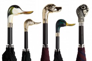 Burberry umbrella handles