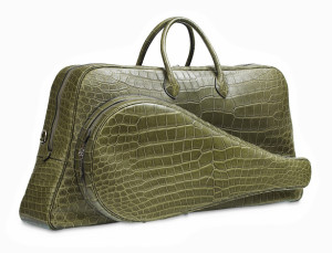 Hermes for Lacoste 80th Anniversary Crocodile Bag