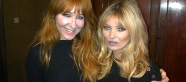 Charlotte Tilbury and Kate Moss