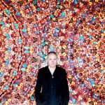 Damien Hirst and Alexander McQueen Fête a Decade of the Skull Scarf