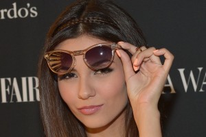 Victoria Justice at the Opening of Vera Wang's Rodeo Drive boutique presented by Vanity Fair