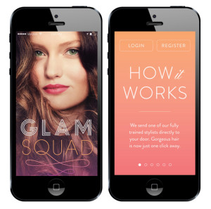 The Glamsquad app