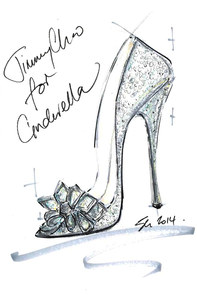 A sketch from Jimmy Choo
