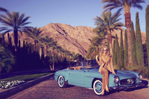Harper's Bazaar fashion shoot at La Quinta Resort in Palm Springs