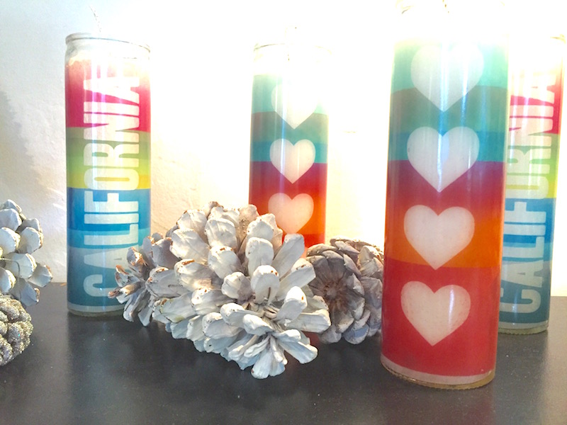 SoLA California and heart candles