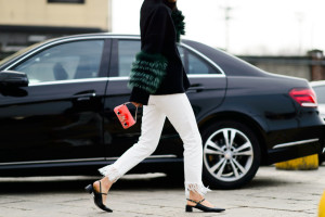 fur-sweater-fur-sleeves-slinbacks-block-heels-bloch-frayed-denim-white-jeans-in-winter-milan-fashion-week-street-style-elle