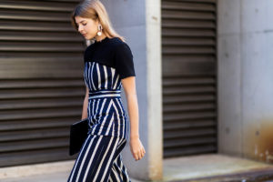 australian-fashion-week-street-style-striped-jumpsuit
