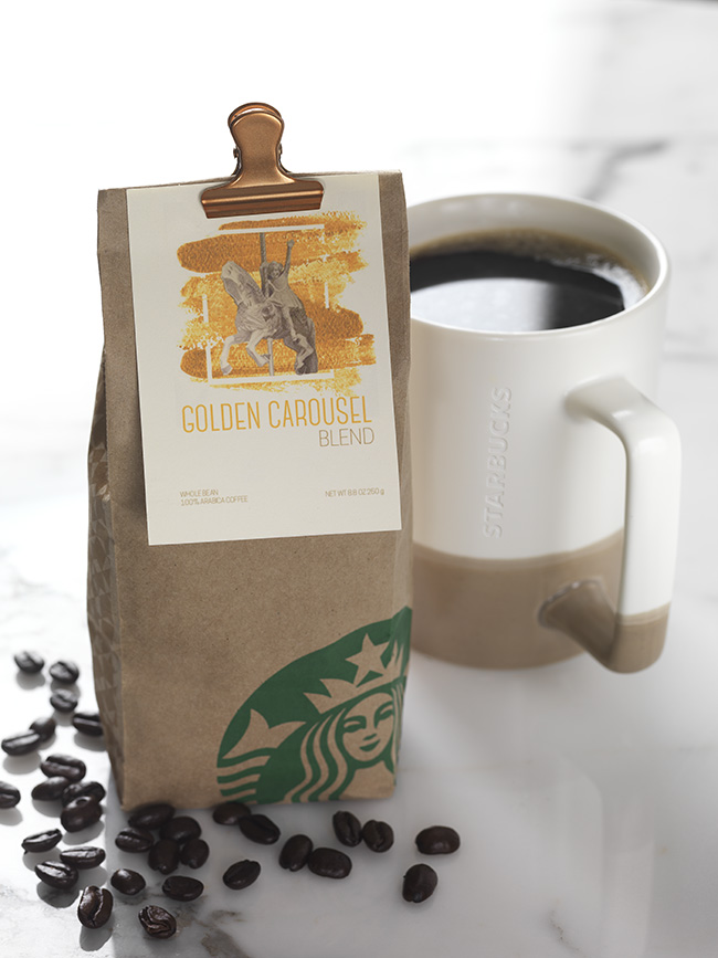 Starbucks Signature whole bean coffee offering